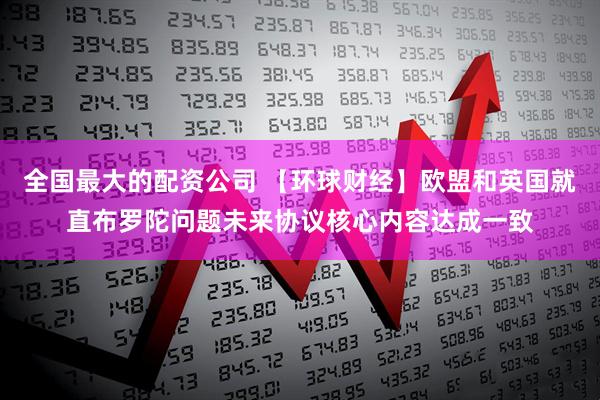 全国最大的配资公司 【环球财经】欧盟和英国就直布罗陀问题未来协议核心内容达成一致